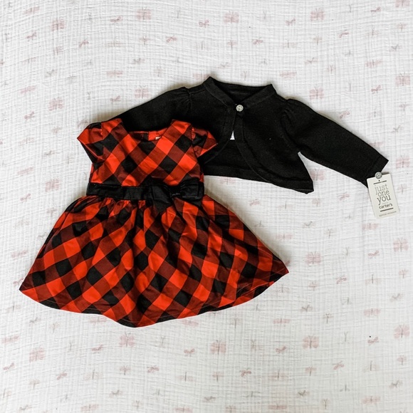newborn christmas dress